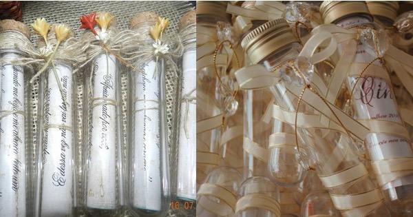 Tubos De Vidro Convites De Casamento Tubos De Vidro Convites De Casamento