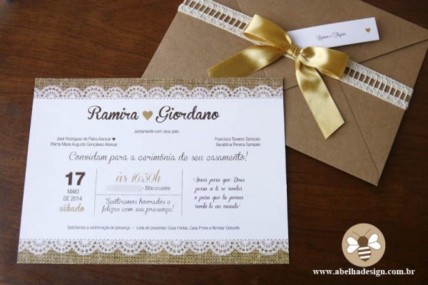 Design De Convite De Casamento Design De Convite De Casamento