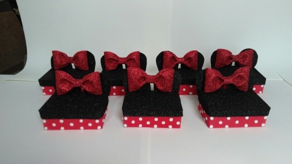 10 Convite Caixa Minnie Vermelha Ou Rosa Em Eva 10 Convite Caixa Minnie Vermelha Ou Rosa Em Eva