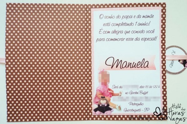 Convite Artesanal 10x15cm C Tag Convite Artesanal 10x15cm C Tag