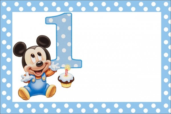 Mickey Baby Azul Poá Mickey Baby Azul Poá