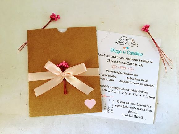 Compre Convite Casamento Rustico No Elo7 Por R$ 3,50 Compre Convite Casamento Rustico No Elo7 Por R$ 3,50