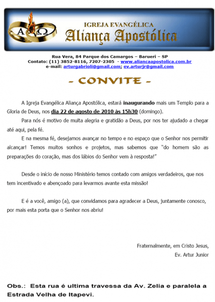 Resultado De Imagem Para Modelo De Cartas Convite Resultado De Imagem Para Modelo De Cartas Convite