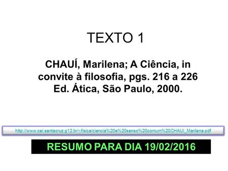 Resumo Do Texto De Marilena Chaui Trabalhos Acadêmicos Resumo Do Texto De Marilena Chaui Trabalhos Acadêmicos