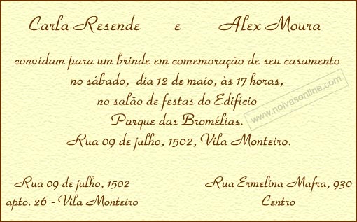 Convite Bonito Para Casamento Civil Convite Bonito Para Casamento Civil