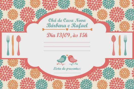 Convite Chá De Casa Nova 60 Inspirações & Modelos Para Imprimir Convite Chá De Casa Nova 60 Inspirações & Modelos Para Imprimir