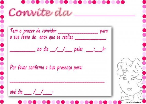 Convite De Aniversario Para Imprimir Gratis 5 » Happy Birthday World Convite De Aniversario Para Imprimir Gratis 5 » Happy Birthday World