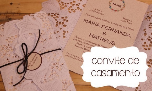 Convite De Casamento Rústico Com Doilie Diy Convite De Casamento Rústico Com Doilie Diy