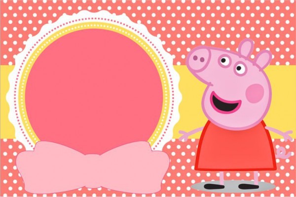 Convite Peppa Pig Prontos Para Imprimir! Convite Peppa Pig Prontos Para Imprimir!