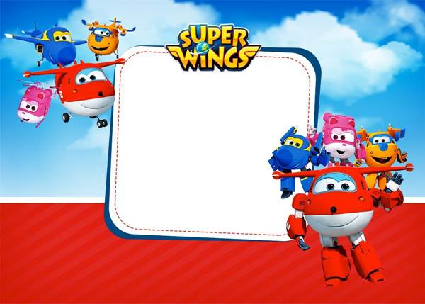 Convite Super Wings 28 Modelos Prontos Para Decolar! â Modelos De Convite Super Wings 28 Modelos Prontos Para Decolar! â Modelos De