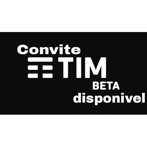 Convite Tim Beta 10gb + 600min + Deezer + Protect Backup Convite Tim Beta 10gb + 600min + Deezer + Protect Backup