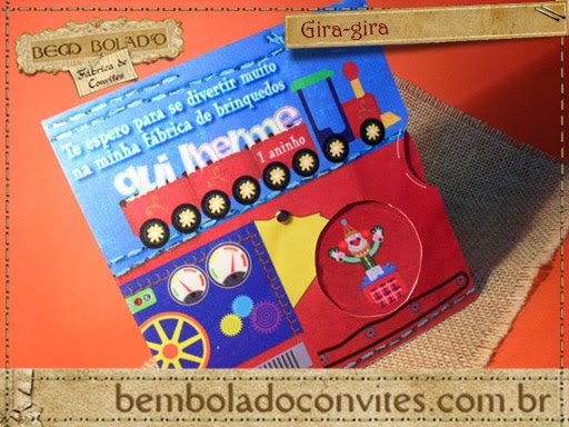 Convite Infantil Fabrica De Brinquedo Convite Infantil Fabrica De Brinquedo