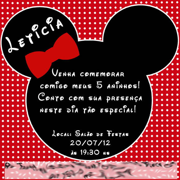 Convites De Aniversario Infantil Minnie 5 » Happy Birthday World Convites De Aniversario Infantil Minnie 5 » Happy Birthday World
