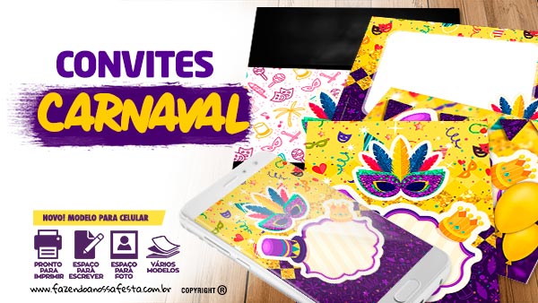 Convites Para Festa De Carnaval Grátis Para Baixar Editar E Imprimir Convites Para Festa De Carnaval Grátis Para Baixar Editar E Imprimir