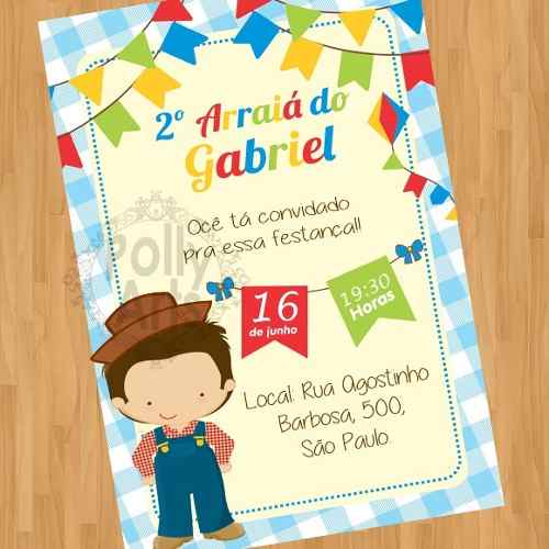Convite Digital Arraiá São João Festa Junina Escolha Modelo Convite Digital Arraiá São João Festa Junina Escolha Modelo