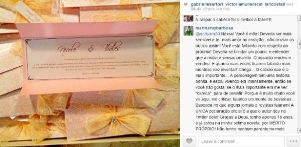 Marina Ruy Barbosa Se Irrita No Instagram âse Só Queria Me Ver Marina Ruy Barbosa Se Irrita No Instagram âse Só Queria Me Ver
