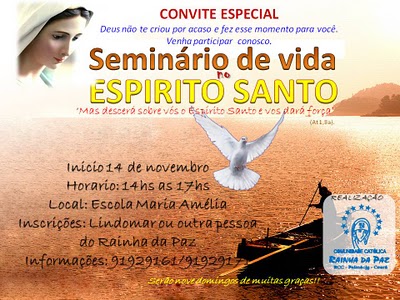 Rcc Maciço De Baturité Seminário De Vida No EspÃrito Santo Rcc Maciço De Baturité Seminário De Vida No EspÃrito Santo