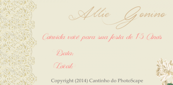 Cantinho Do Photoscape! Criando Um Convite De Aniversário No Cantinho Do Photoscape! Criando Um Convite De Aniversário No