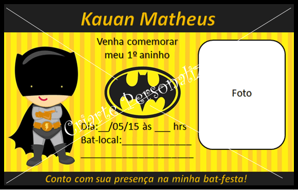 Criarte Tema Batman Criarte Tema Batman