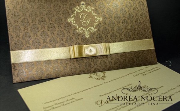 Arquivo De Convite De Casamento Marrom E Dourado Arquivo De Convite De Casamento Marrom E Dourado