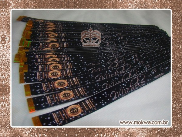 100 Convites Vip Individual Pulseira Para Festa De 15 Anos 100 Convites Vip Individual Pulseira Para Festa De 15 Anos