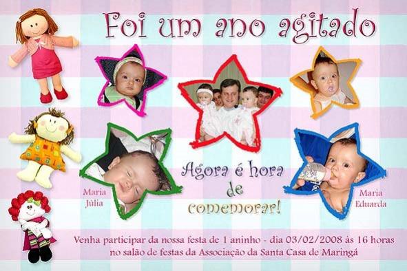 Convite Personalizado Aniversário Infantil 09 Convite Personalizado Aniversário Infantil 09