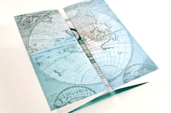 Convite De Casamento Com Mapa Mundi E Bússola Convite De Casamento Com Mapa Mundi E Bússola
