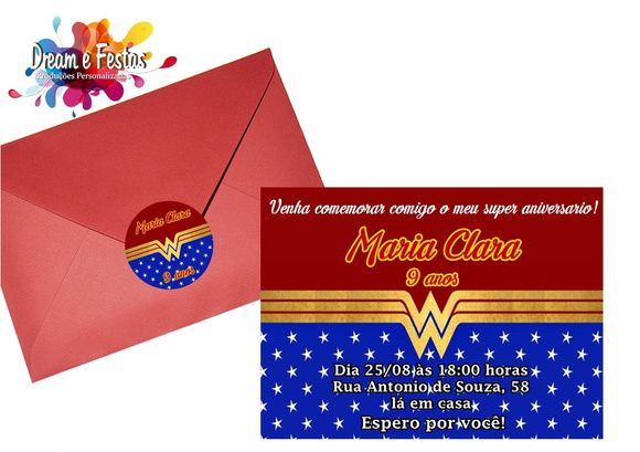 Convite 10x7 Com Envelope E Adesivo Para Fechar Convite Em Papel Convite 10x7 Com Envelope E Adesivo Para Fechar Convite Em Papel