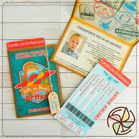 Convite Passaporte Convite Passaporte
