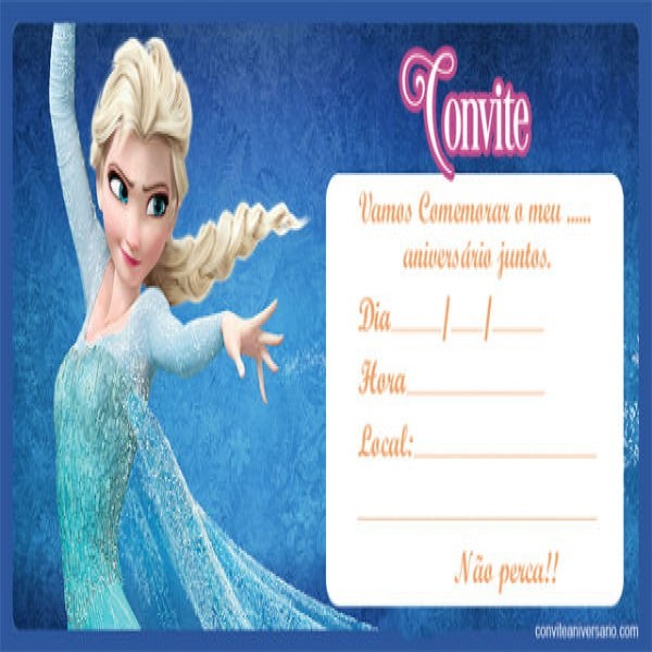 Convites De Festa De Aniversário Infantil Para Imprimir Convites De Festa De Aniversário Infantil Para Imprimir