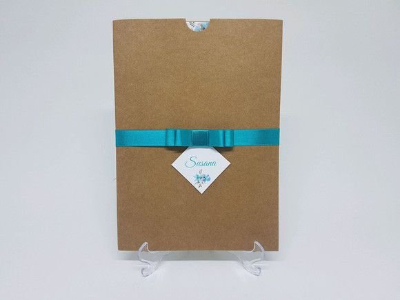 Convite 15 Anos Envelope Luva Tiffany Convite 15 Anos Envelope Luva Tiffany