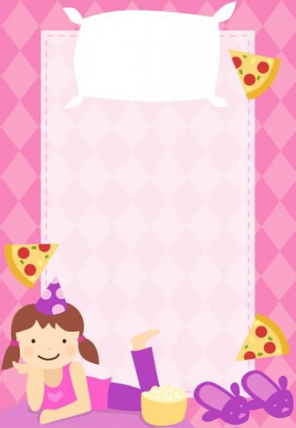 55 Convites Para Festa Do Pijama Para Imprimir & Como Fazer Em 55 Convites Para Festa Do Pijama Para Imprimir & Como Fazer Em