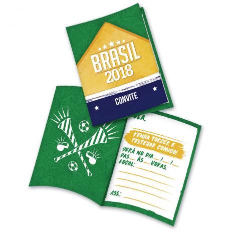 Convite Brasil Copa Do Mundo 2018 Convite Brasil Copa Do Mundo 2018
