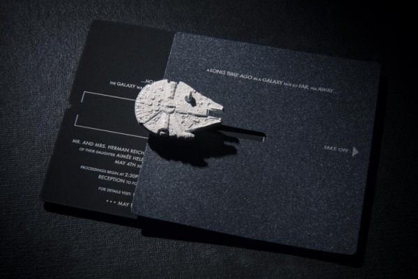 Convite De Casamento Com Miniaturas De Star Wars! Convite De Casamento Com Miniaturas De Star Wars!