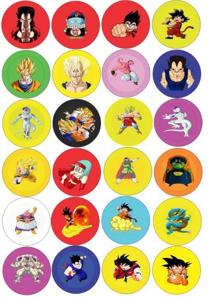 Bottons Dragon Ball Z Bottons Dragon Ball Z