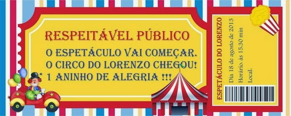 Festa Infantil Tema Circo Festa Infantil Tema Circo