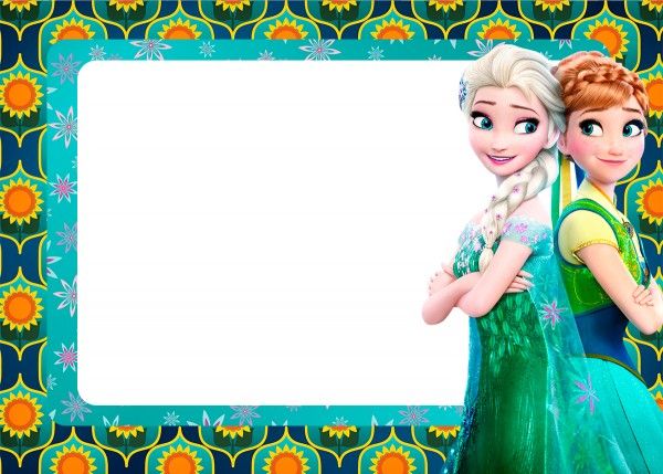 Convite 5 Frozen Fever Convite 5 Frozen Fever