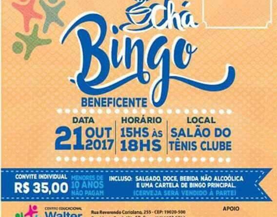 2º Chá Bingo Beneficente Que Acontecerá No Dia 21 10 No Tênis Clube 2º Chá Bingo Beneficente Que Acontecerá No Dia 21 10 No Tênis Clube