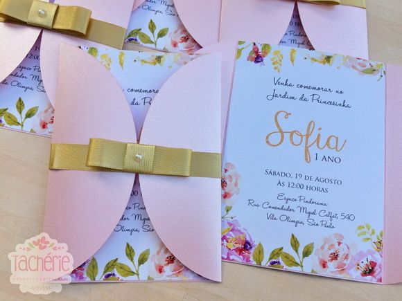 Compre Convite Jardim Floral Aquarela No Elo7 Por R$ 3,70 Com Compre Convite Jardim Floral Aquarela No Elo7 Por R$ 3,70 Com