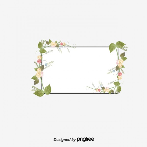 As Bordas Decorativas Flores Plantas Verde Png E Vetor Para As Bordas Decorativas Flores Plantas Verde Png E Vetor Para