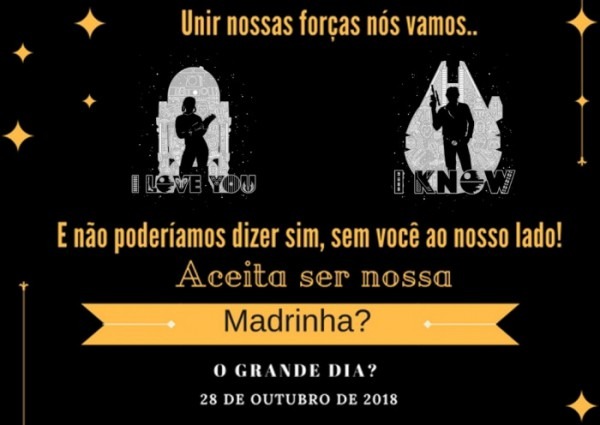 Convite De Padrinhos Convite De Padrinhos