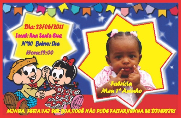 Convite Infantil Convite Infantil