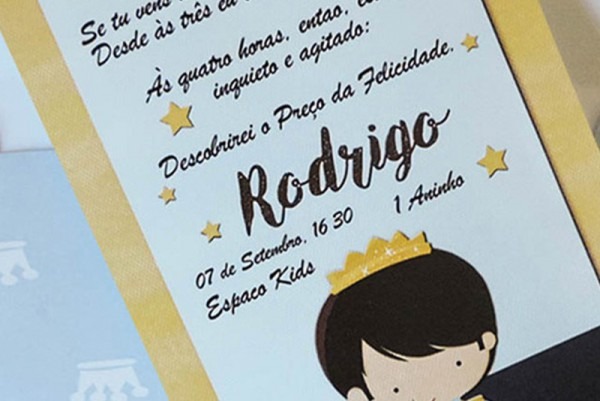 Convite Infantil Pequeno PrÃncipe Convite Infantil Pequeno PrÃncipe
