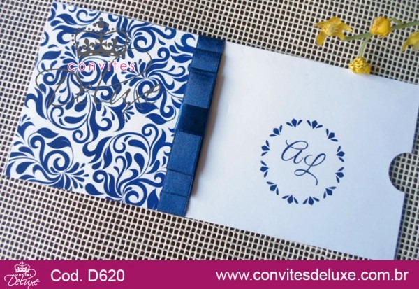 Lindo Convite De Casamento Moderno E Criativo Azul Lindo Convite De Casamento Moderno E Criativo Azul