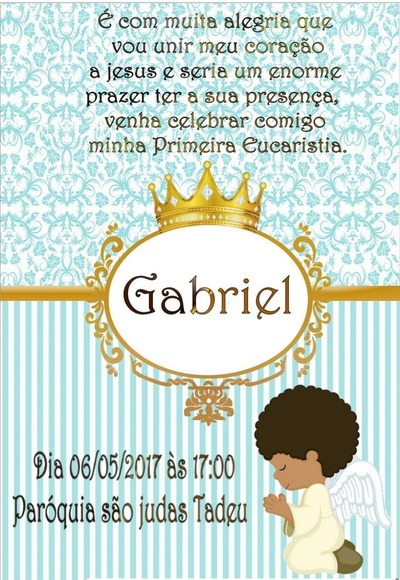 Convite Digital 1 Eucaristia Convite Digital 1 Eucaristia