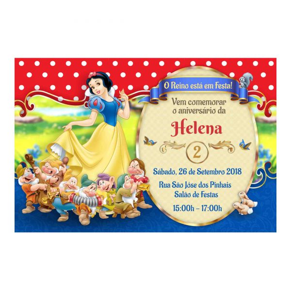 Convite Branca De Neve Grátis Para Editar E Imprimir Convite Branca De Neve Grátis Para Editar E Imprimir