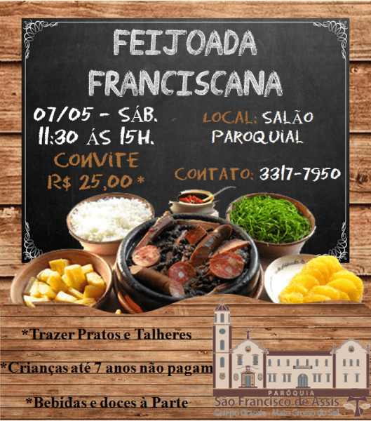Convite Feijoada Png