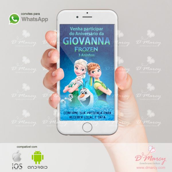 Convites Digitais Para Envio Por Whatsapp â D'marcy Lembrancinha Convites Digitais Para Envio Por Whatsapp â D'marcy Lembrancinha