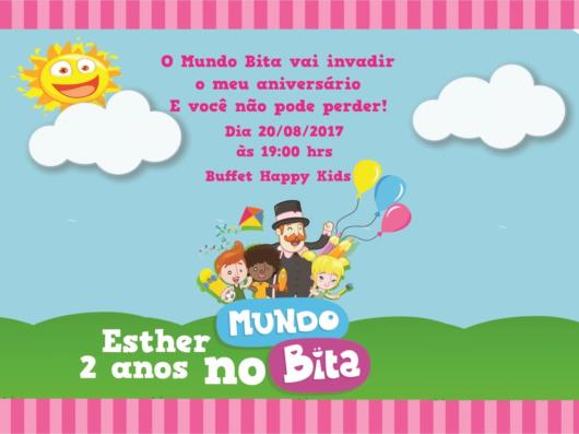 Convite Mundo Bita 30 Ideias Completamente Adoráveis Para Se Convite Mundo Bita 30 Ideias Completamente Adoráveis Para Se