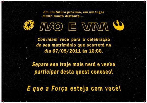 5 Modelos De Convites De Casamento Geek E Idéias Para Você Usar 5 Modelos De Convites De Casamento Geek E Idéias Para Você Usar